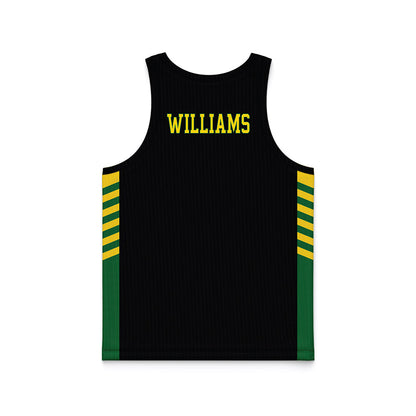  - NCAA Women's Basketball : Mondrea Williams - Black Basketball Jersey-1
