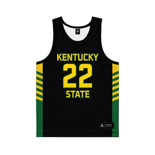 KYSU - NCAA Women's Basketball : Aaliyah Hayes - Black Basketball Jersey-0