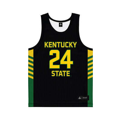  - NCAA Women's Basketball : Jeana Weatherspoon - Black Basketball Jersey-0