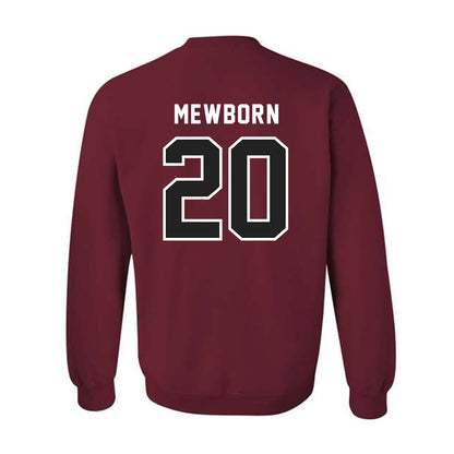 Lenoir Rhyne - NCAA Football : Jarrod Mewborn - Classic Shersey Crewneck Sweatshirt-1