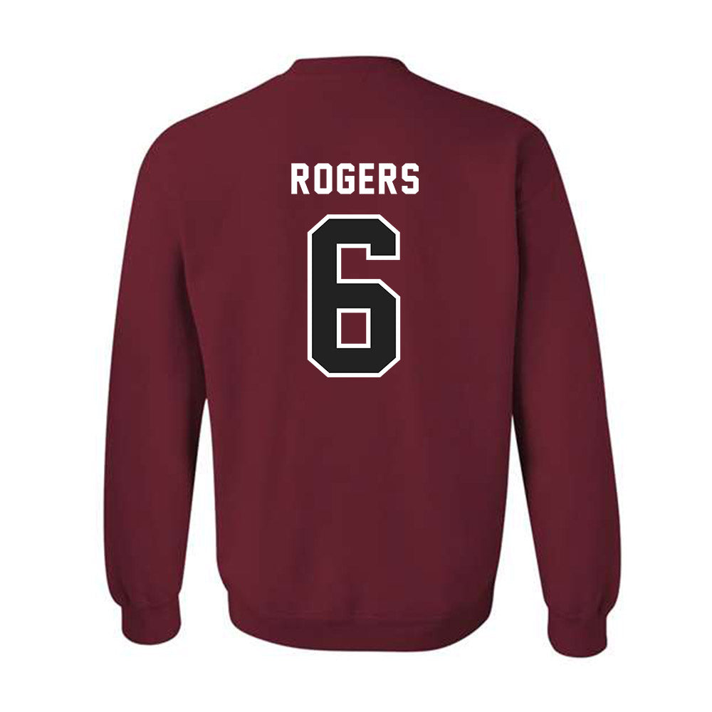 Lenoir Rhyne - NCAA Football : DeAree Rogers - Classic Shersey Crewneck Sweatshirt-1