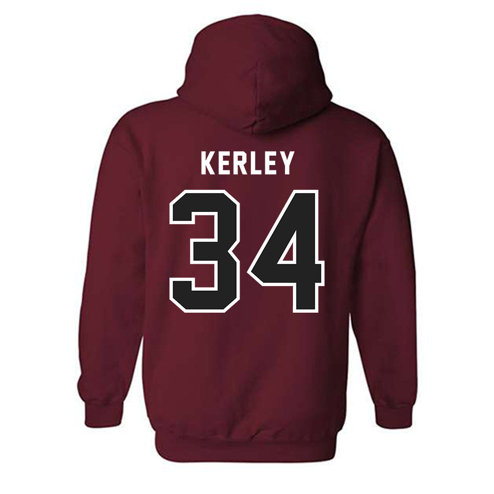 Lenoir Rhyne - NCAA Men's Soccer : Eli Kerley - Classic Shersey Hooded Sweatshirt-1