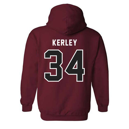 Lenoir Rhyne - NCAA Men's Soccer : Eli Kerley - Classic Shersey Hooded Sweatshirt-1