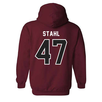 Lenoir Rhyne - NCAA Football : Caleb Stahl - Classic Shersey Hooded Sweatshirt-1