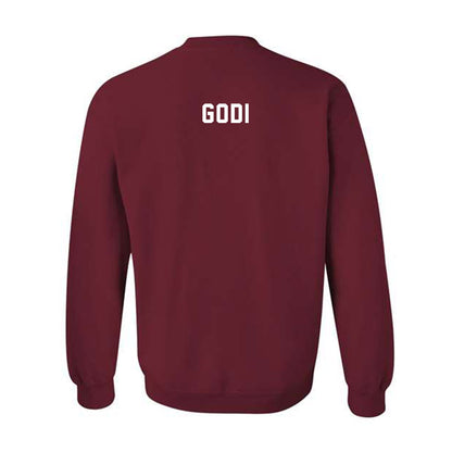 Lenoir Rhyne - NCAA Men's Tennis : Zeno Godi - Classic Shersey Crewneck Sweatshirt-1