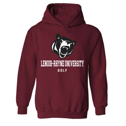 Lenoir Rhyne - NCAA Men's Golf : Matthew McDougall - Classic Shersey Hooded Sweatshirt-0