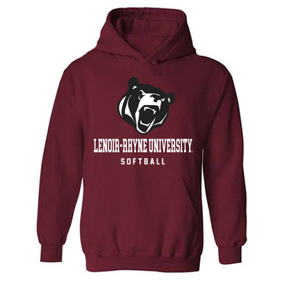 Lenoir Rhyne - NCAA Softball : Amanda Rackard - Classic Shersey Hooded Sweatshirt-0