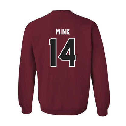 Lenoir Rhyne - NCAA Men's Lacrosse : John Mink - Classic Shersey Crewneck Sweatshirt-1