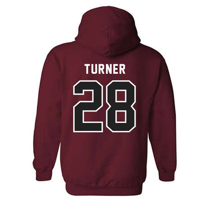 Lenoir Rhyne - NCAA Football : LJ Turner - Classic Shersey Hooded Sweatshirt-1