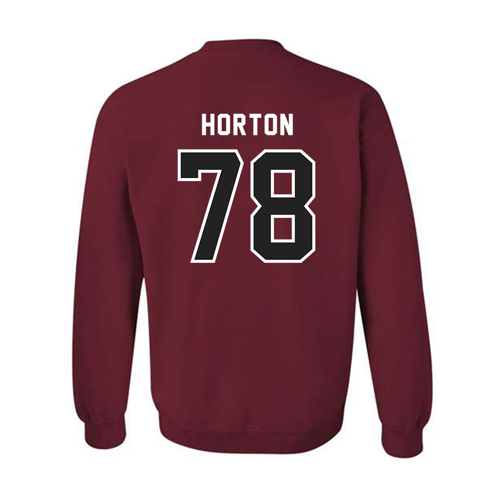 Lenoir Rhyne - NCAA Football : Noah Horton - Classic Shersey Crewneck Sweatshirt-1