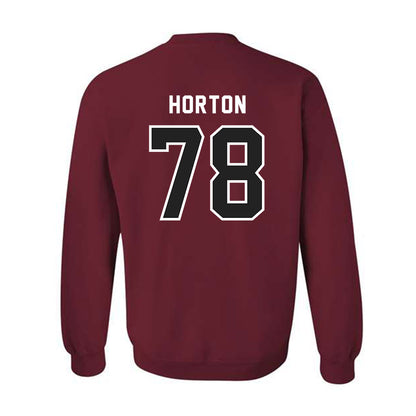 Lenoir Rhyne - NCAA Football : Noah Horton - Classic Shersey Crewneck Sweatshirt-1