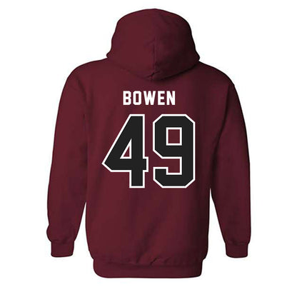 Lenoir Rhyne - NCAA Football : Brick Bowen - Classic Shersey Hooded Sweatshirt-1