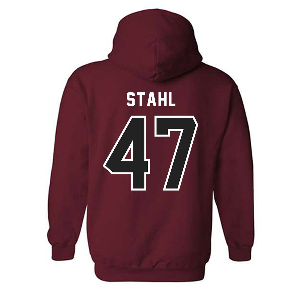 Lenoir Rhyne - NCAA Football : Caleb Stahl - Classic Shersey Hooded Sweatshirt-1