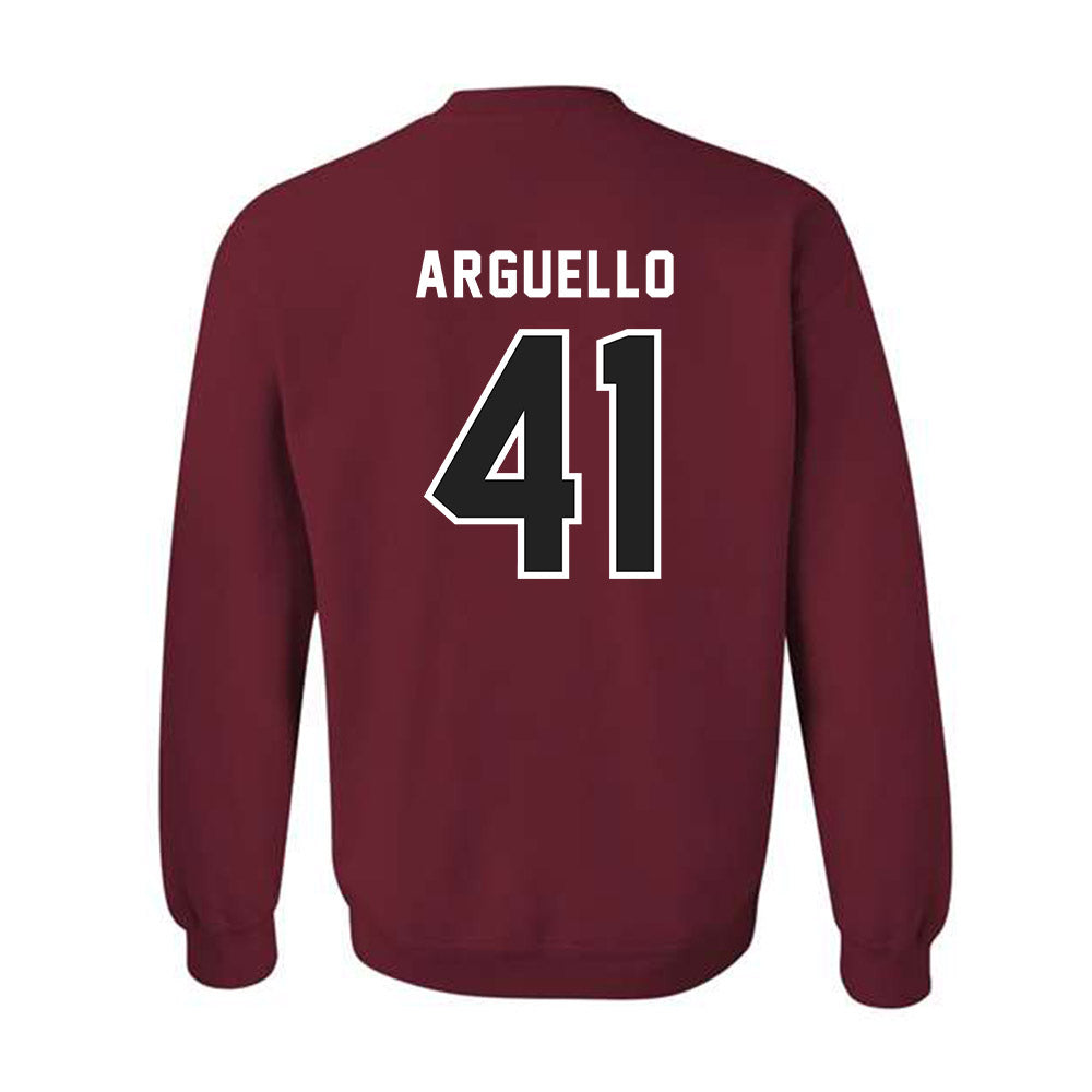 Lenoir Rhyne - NCAA Men's Soccer : Keowen Arguello - Classic Shersey Crewneck Sweatshirt-1