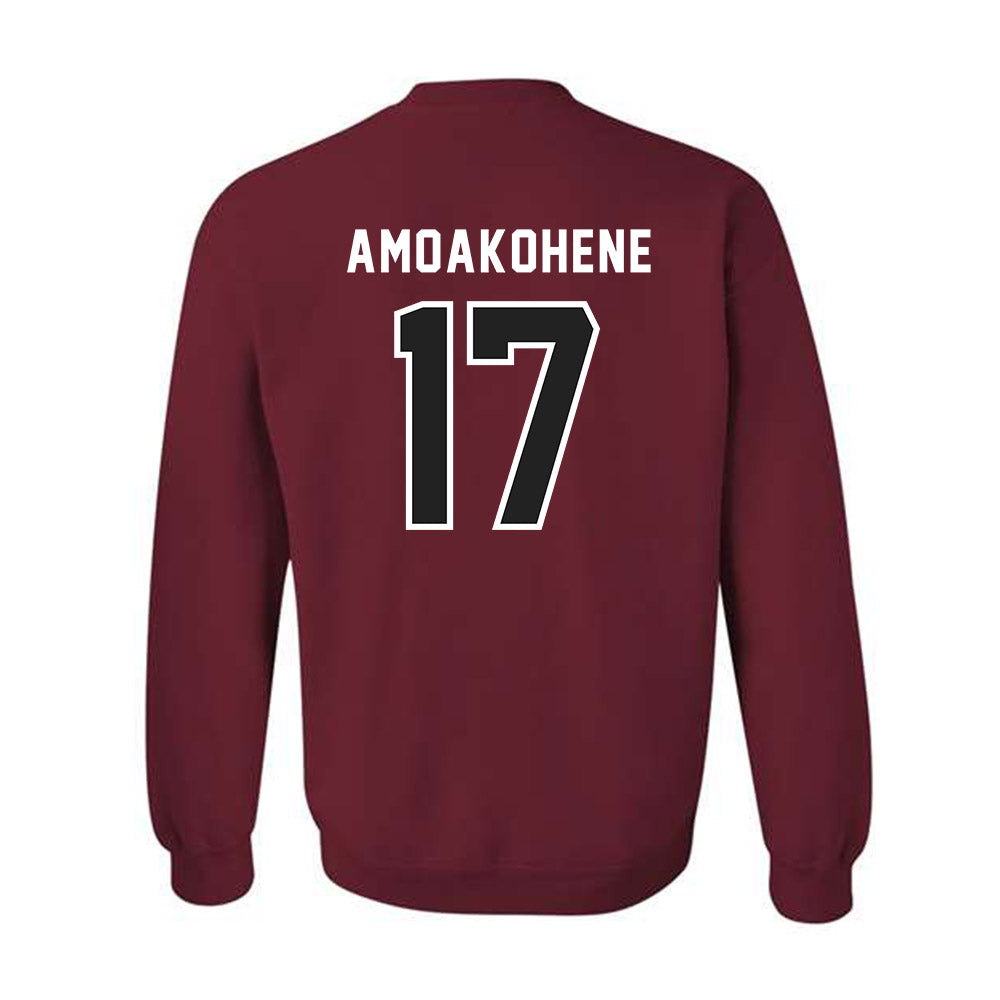 Lenoir Rhyne - NCAA Football : Justin Amoakohene - Classic Shersey Crewneck Sweatshirt-1