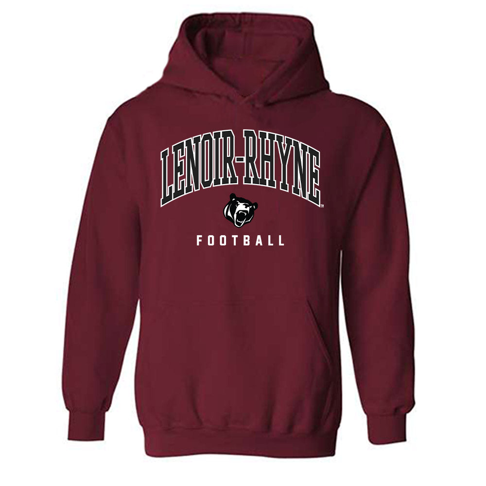 Lenoir Rhyne - NCAA Football : Deontae Starr - Classic Shersey Hooded Sweatshirt-0
