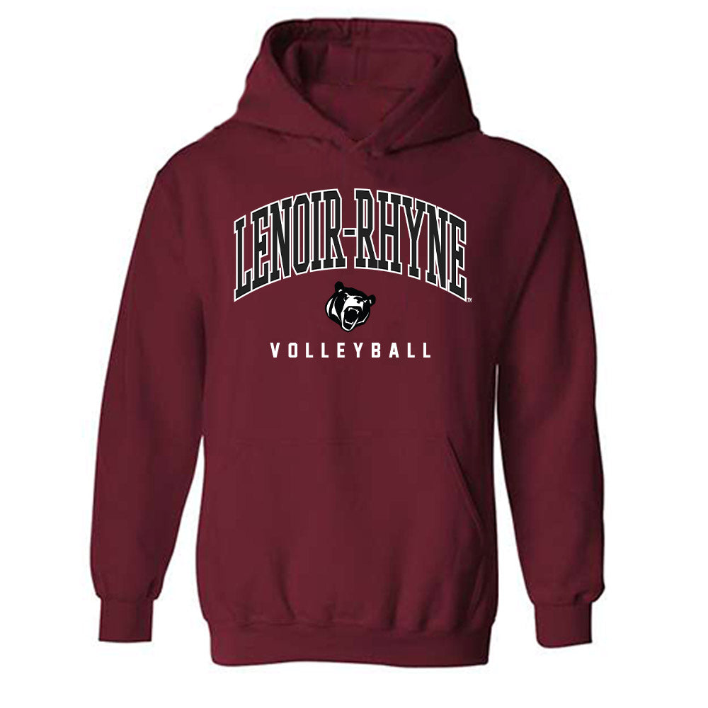 Lenoir Rhyne - NCAA Women's Volleyball : Sydney Karjala - Classic Shersey Hooded Sweatshirt-0