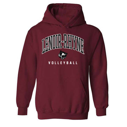 Lenoir Rhyne - NCAA Women's Volleyball : Sydney Karjala - Classic Shersey Hooded Sweatshirt-0