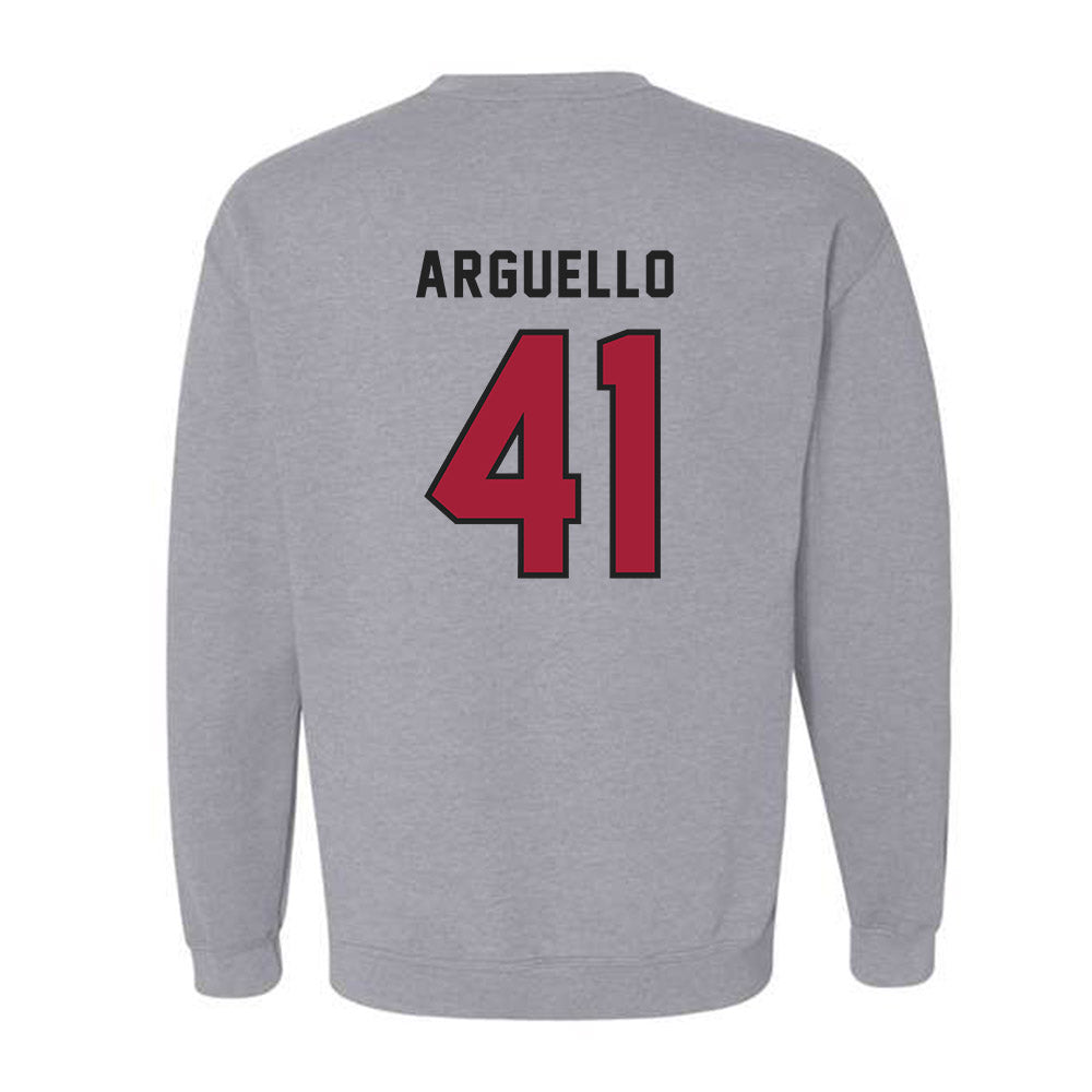 Lenoir Rhyne - NCAA Men's Soccer : Keowen Arguello - Classic Shersey Crewneck Sweatshirt-1