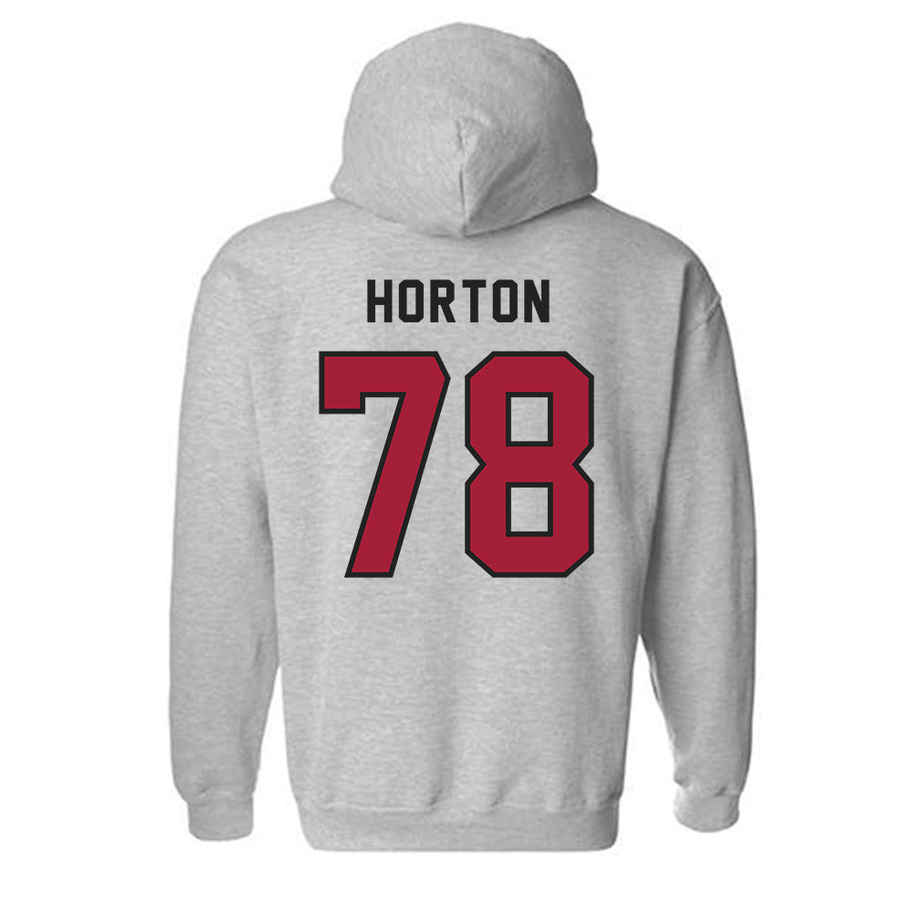 Lenoir Rhyne - NCAA Football : Noah Horton - Classic Shersey Hooded Sweatshirt-1