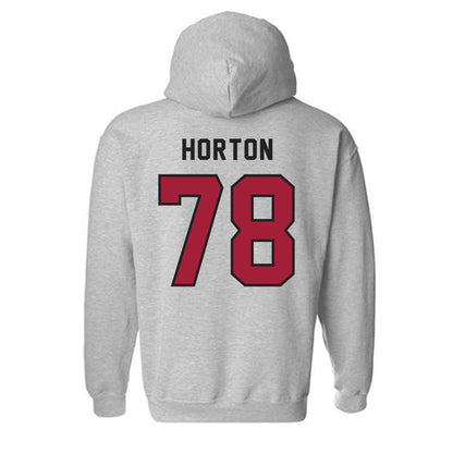 Lenoir Rhyne - NCAA Football : Noah Horton - Classic Shersey Hooded Sweatshirt-1