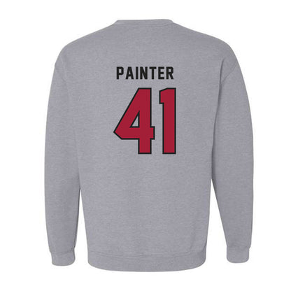 Lenoir Rhyne - NCAA Men's Lacrosse : Parks Painter - Classic Shersey Crewneck Sweatshirt-1