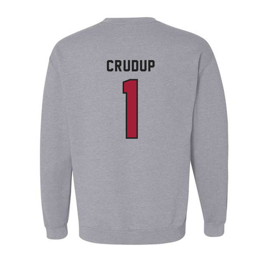 Lenoir Rhyne - NCAA Men's Basketball : Chris Crudup - Crewneck Sweatshirt-1