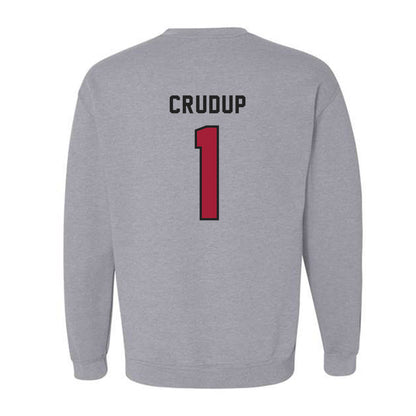 Lenoir Rhyne - NCAA Men's Basketball : Chris Crudup - Crewneck Sweatshirt-1