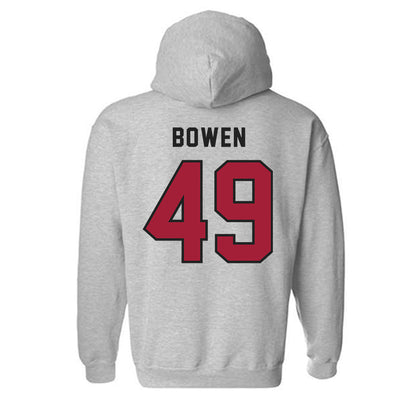 Lenoir Rhyne - NCAA Football : Brick Bowen - Classic Shersey Hooded Sweatshirt-1
