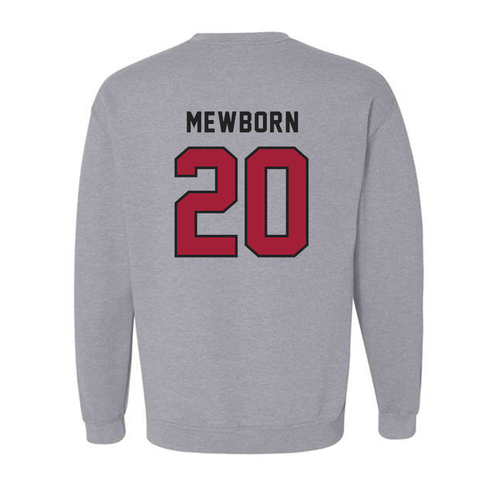 Lenoir Rhyne - NCAA Football : Jarrod Mewborn - Classic Shersey Crewneck Sweatshirt-1