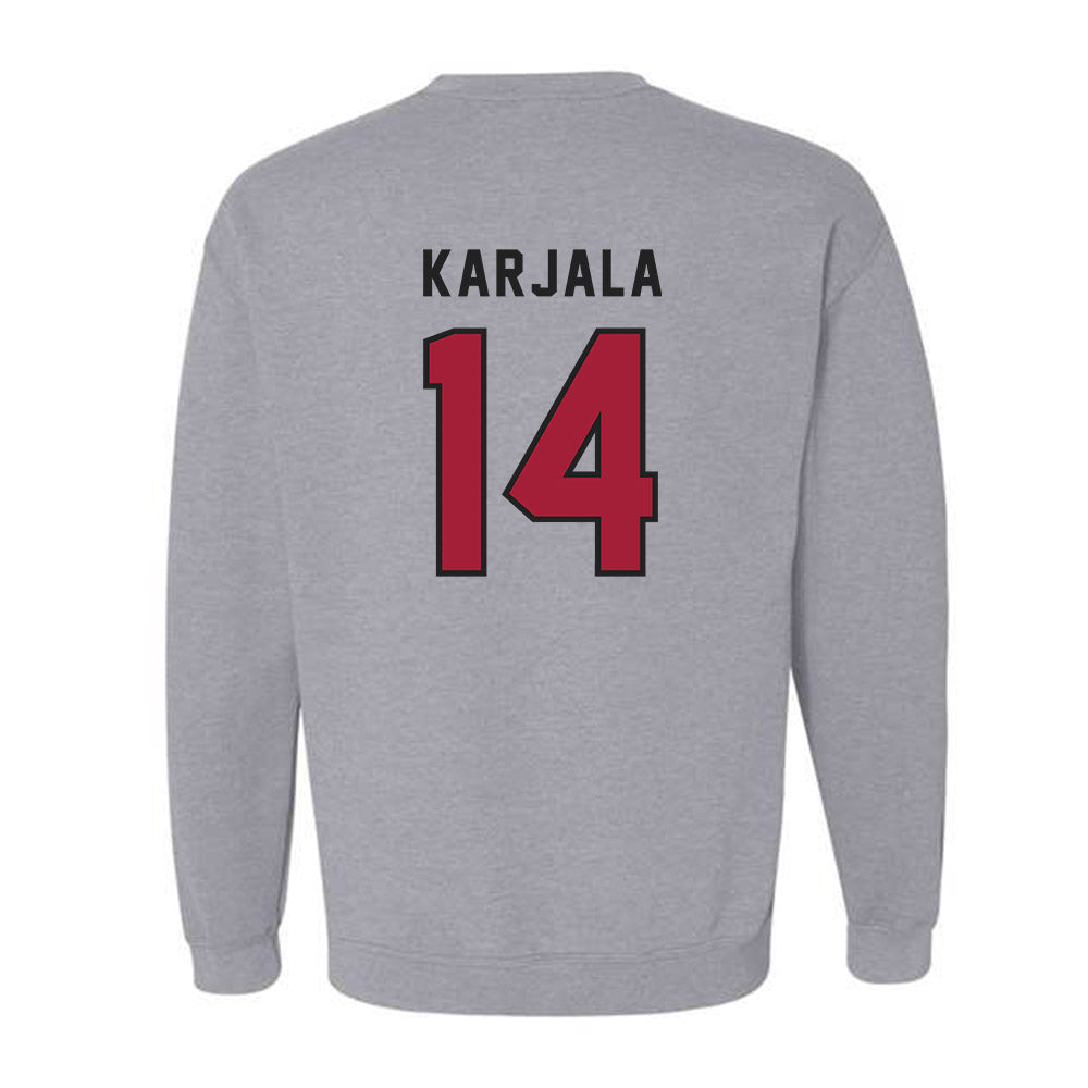 Lenoir Rhyne - NCAA Women's Volleyball : Sydney Karjala - Classic Shersey Crewneck Sweatshirt-1