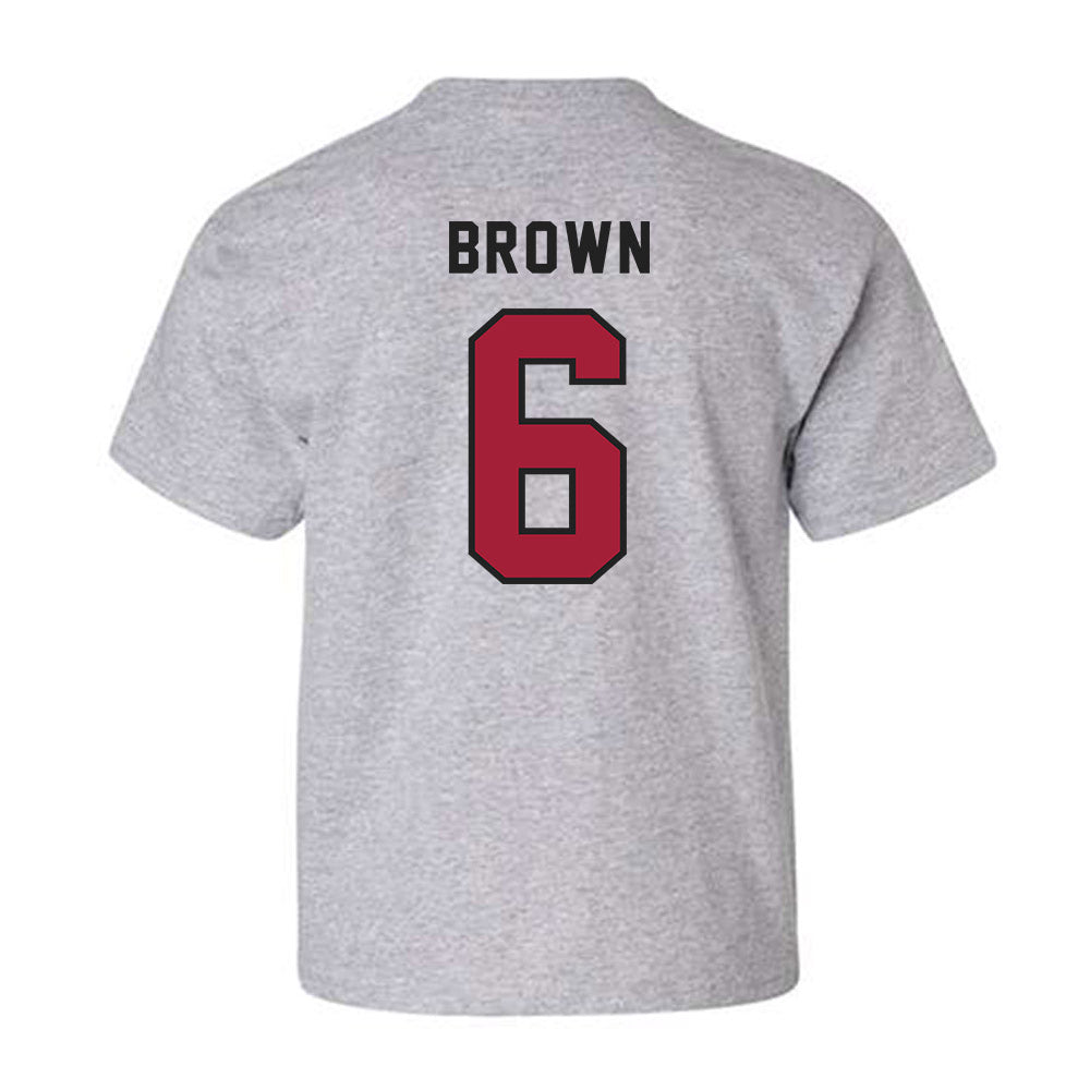 Lenoir Rhyne - NCAA Softball : Kaylan Brown - Youth T-Shirt-1