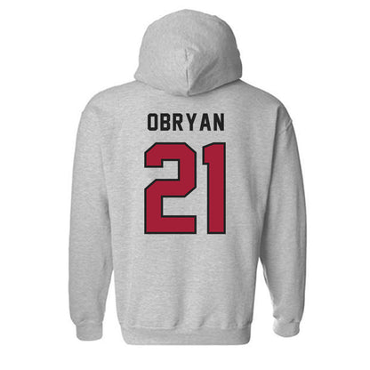 Lenoir Rhyne - NCAA Football : Tate OBryan - Classic Shersey Hooded Sweatshirt-1
