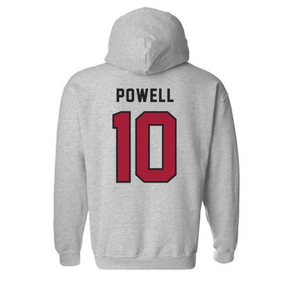Lenoir Rhyne - NCAA Men's Lacrosse : Donovan Powell - Classic Shersey Hooded Sweatshirt-1