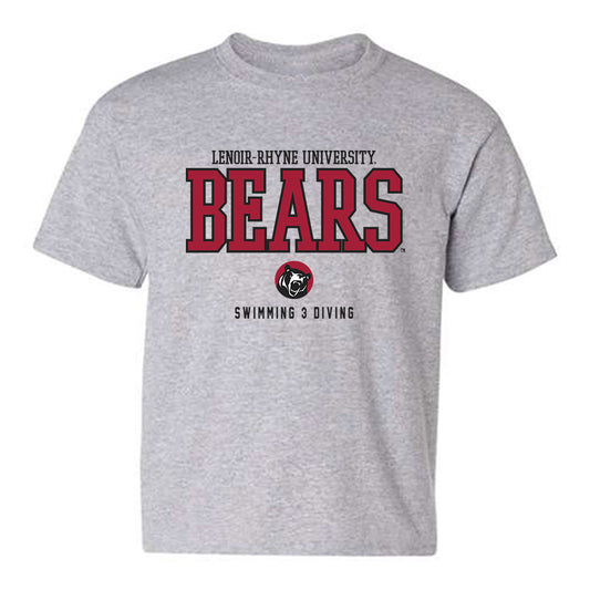Lenoir Rhyne - NCAA Men's Swimming & Diving : Cooper Sledge - Classic Shersey Youth T-Shirt-0