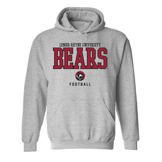 Lenoir Rhyne - NCAA Football : Tate OBryan - Classic Shersey Hooded Sweatshirt-0