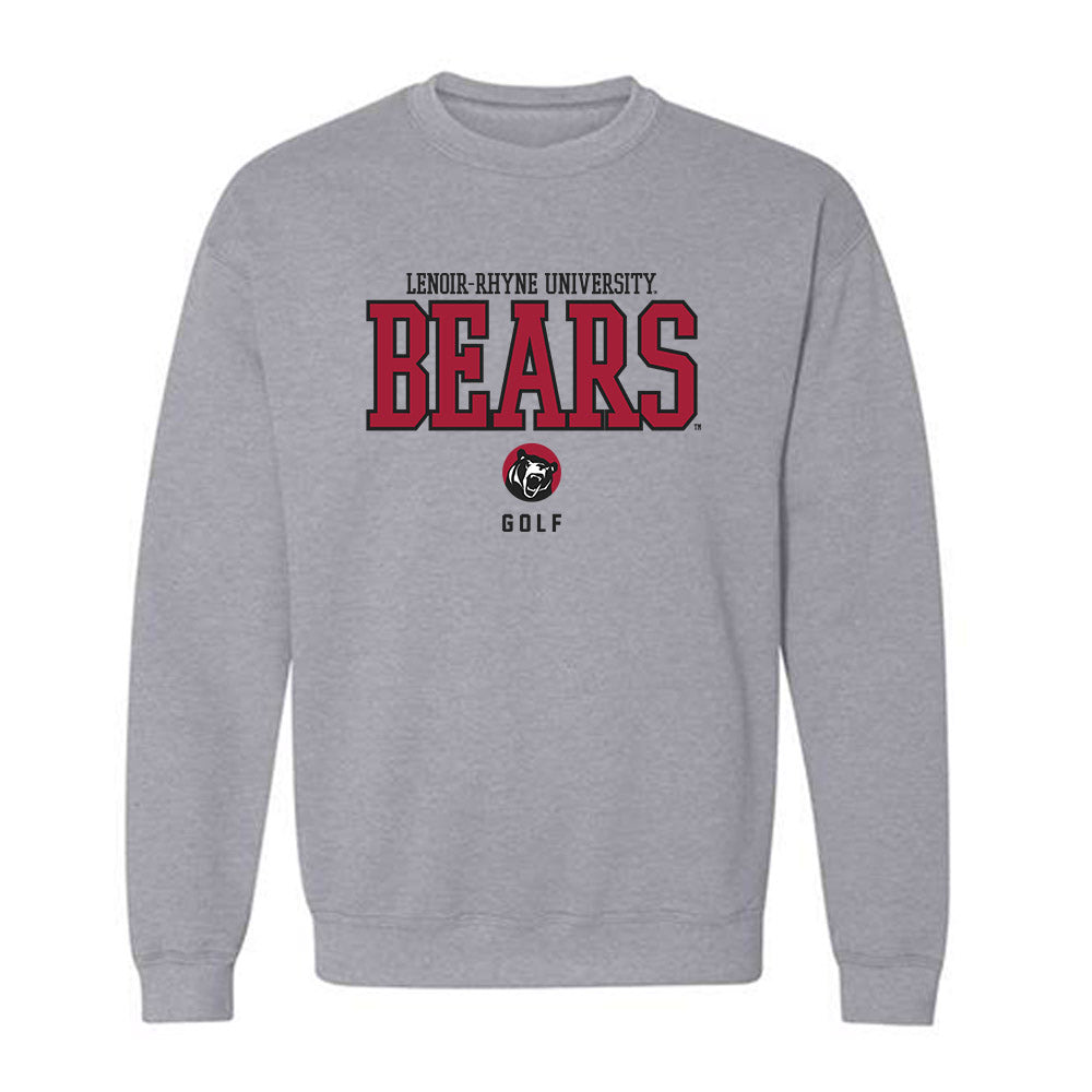 Lenoir Rhyne - NCAA Men's Golf : Hunter Vowell - Classic Shersey Crewneck Sweatshirt-0