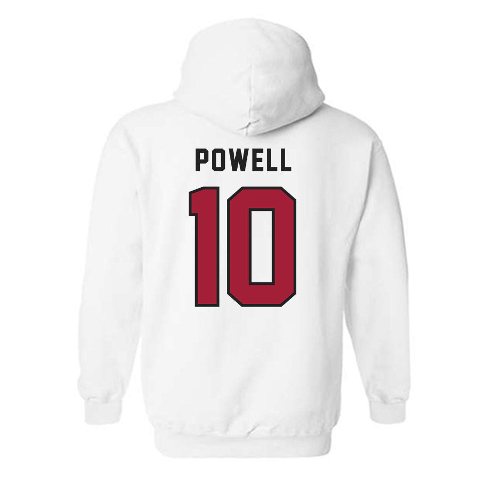 Lenoir Rhyne - NCAA Men's Lacrosse : Donovan Powell - Classic Shersey Hooded Sweatshirt-1