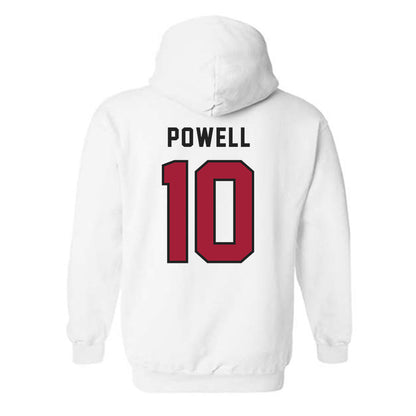 Lenoir Rhyne - NCAA Men's Lacrosse : Donovan Powell - Classic Shersey Hooded Sweatshirt-1