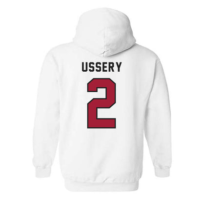 Lenoir Rhyne - NCAA Football : James Ussery - Classic Shersey Hooded Sweatshirt-1