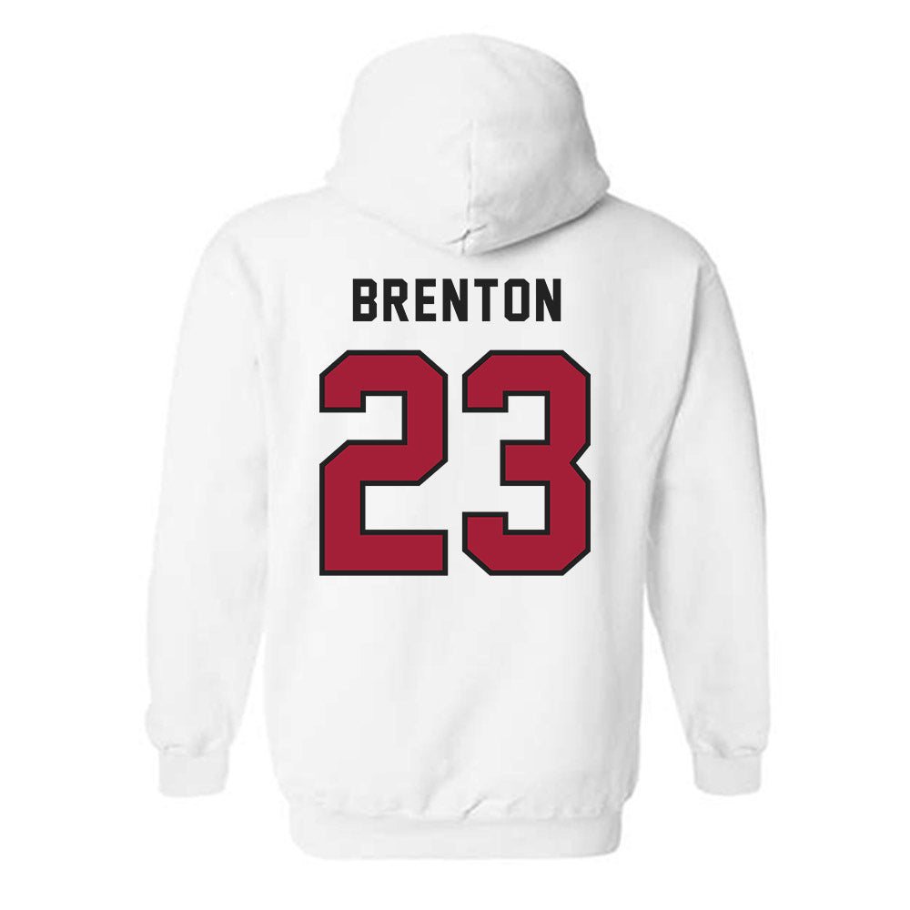 Lenoir Rhyne - NCAA Football : Trey Brenton - Classic Shersey Hooded Sweatshirt-1