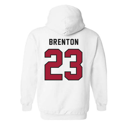 Lenoir Rhyne - NCAA Football : Trey Brenton - Classic Shersey Hooded Sweatshirt-1