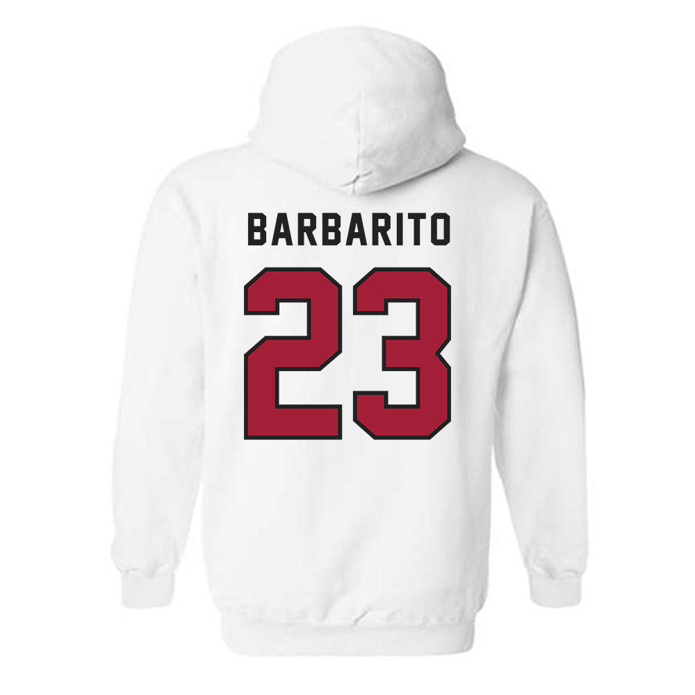 Lenoir Rhyne - NCAA Women's Volleyball : Alicia Barbarito - Classic Shersey Hooded Sweatshirt-1