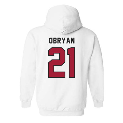Lenoir Rhyne - NCAA Football : Tate OBryan - Classic Shersey Hooded Sweatshirt-1