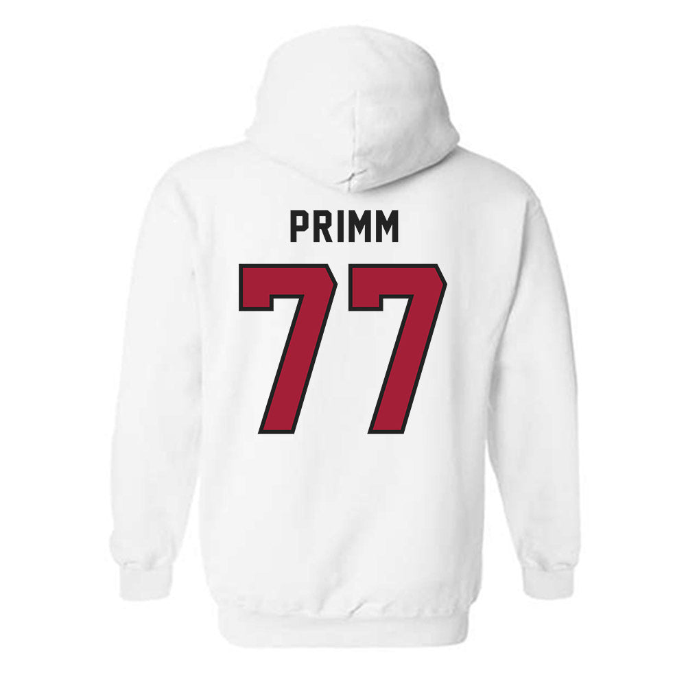 Lenoir Rhyne - NCAA Softball : Madison Primm - Classic Shersey Hooded Sweatshirt-1