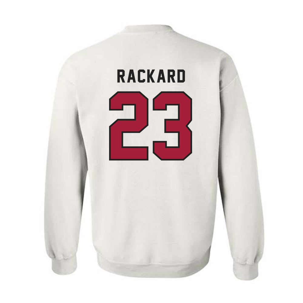Lenoir Rhyne - NCAA Softball : Amanda Rackard - Classic Shersey Crewneck Sweatshirt-1