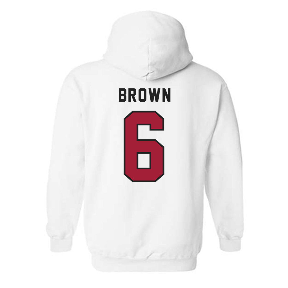 Lenoir Rhyne - NCAA Softball : Kaylan Brown - Classic Shersey Hooded Sweatshirt-1