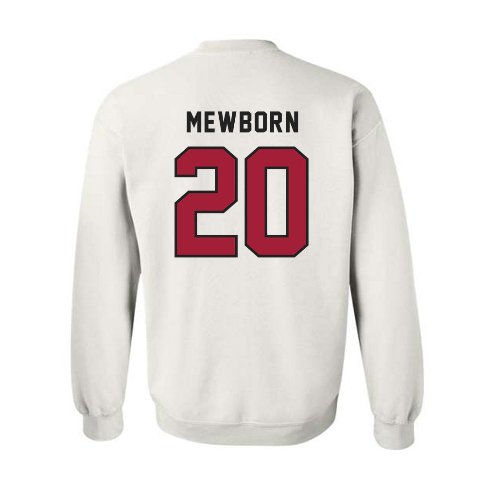 Lenoir Rhyne - NCAA Football : Jarrod Mewborn - Classic Shersey Crewneck Sweatshirt-1