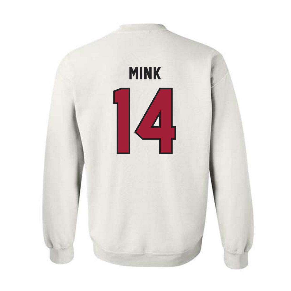 Lenoir Rhyne - NCAA Men's Lacrosse : John Mink - Classic Shersey Crewneck Sweatshirt-1