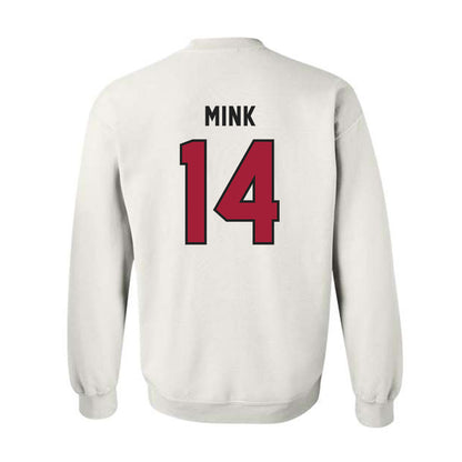 Lenoir Rhyne - NCAA Men's Lacrosse : John Mink - Classic Shersey Crewneck Sweatshirt-1